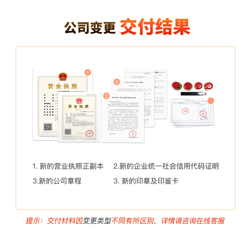 公司变更信息